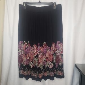 Hand sewn floral skirt